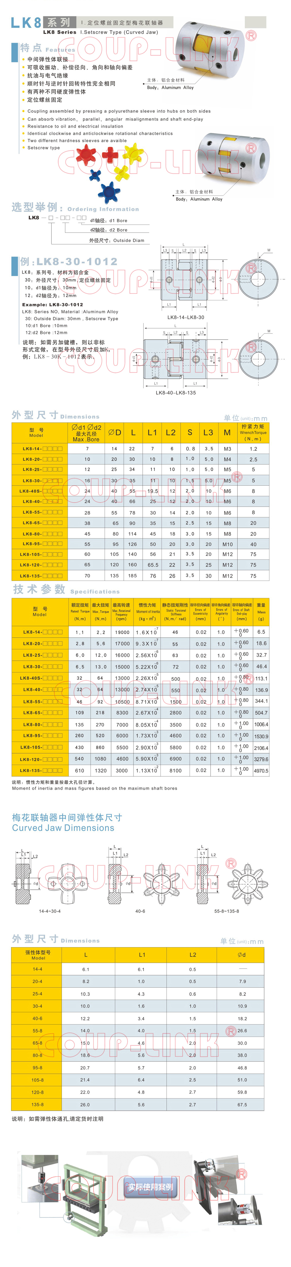 梅花弹性体联轴器(图2)