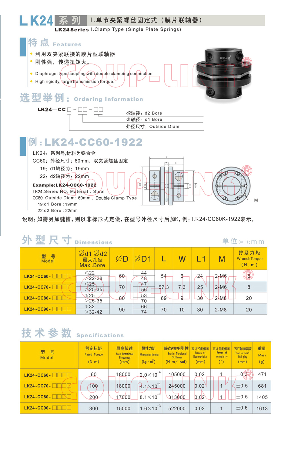 钢质夹紧膜片联轴器(图2)