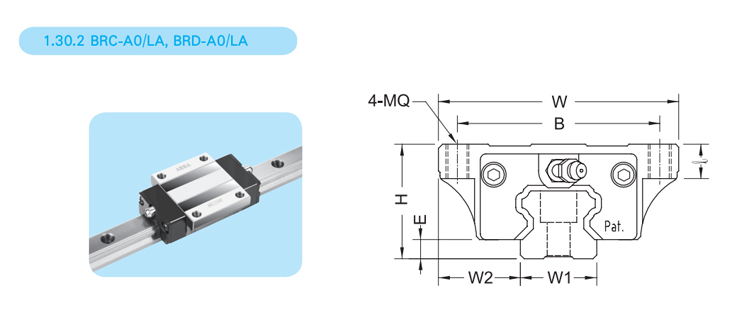 ABBA滑块-BRH25A/BRC25A0(图14)